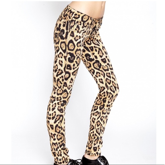 Leapord print skinny jeans tripp nyc animal print - Picture 4 of 7